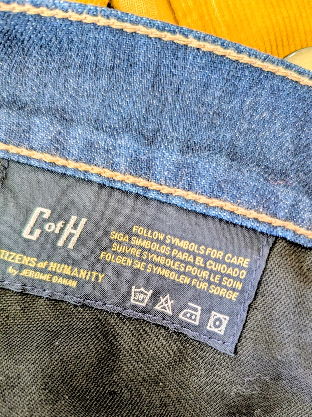 Citizens of Humanity Dylan Drop Rise Cropped Jeans 26 / Jean court Dylan T26 - Picture 7 of 10